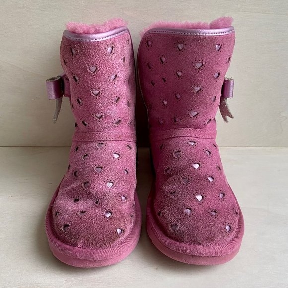 ๐3x HP! ๐ UGG Joleigh Glitter Little Girl Boots - Picture 2 of 15